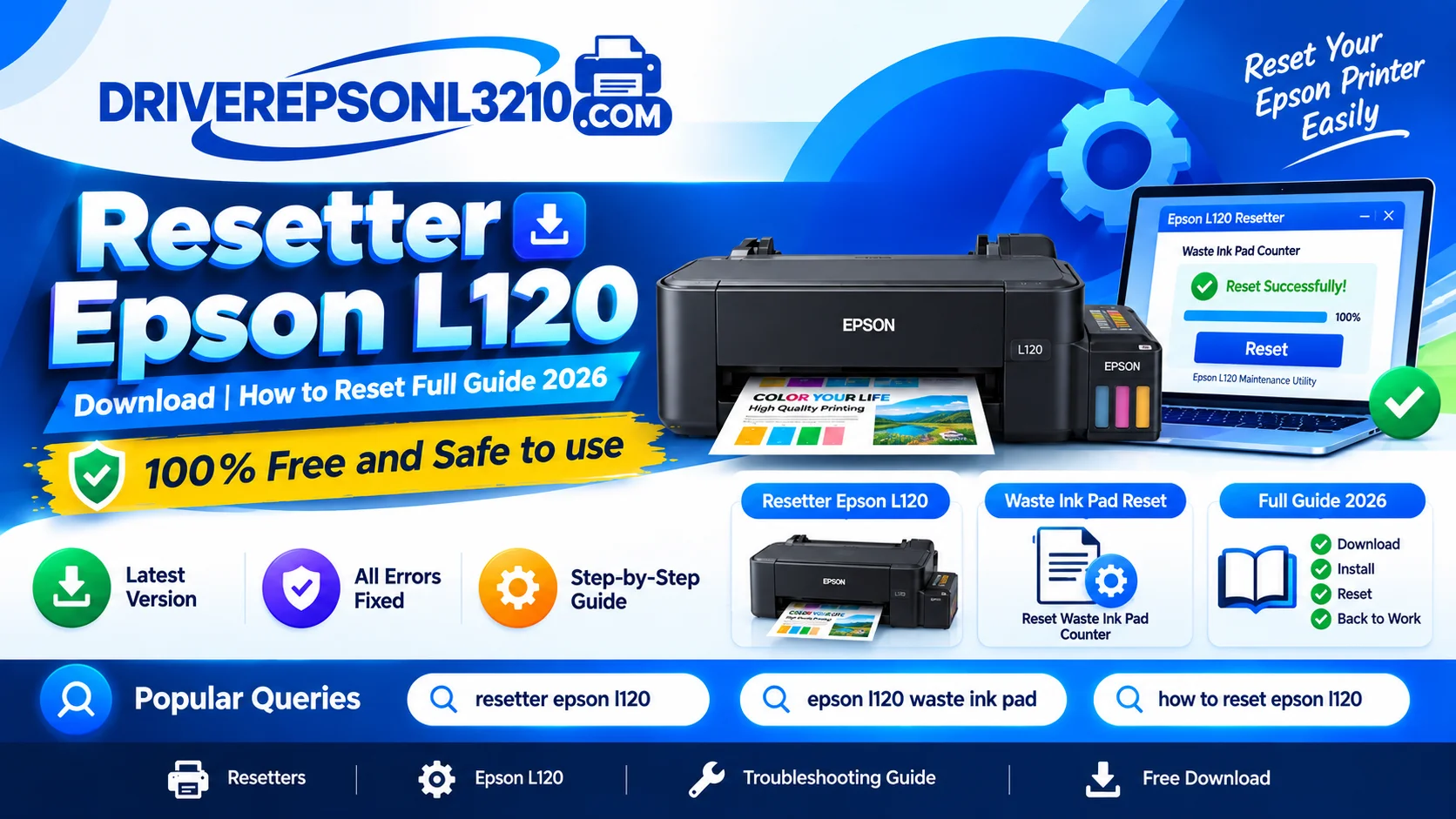 Resetter Epson L120 Download How to Reset Full Guide 2026