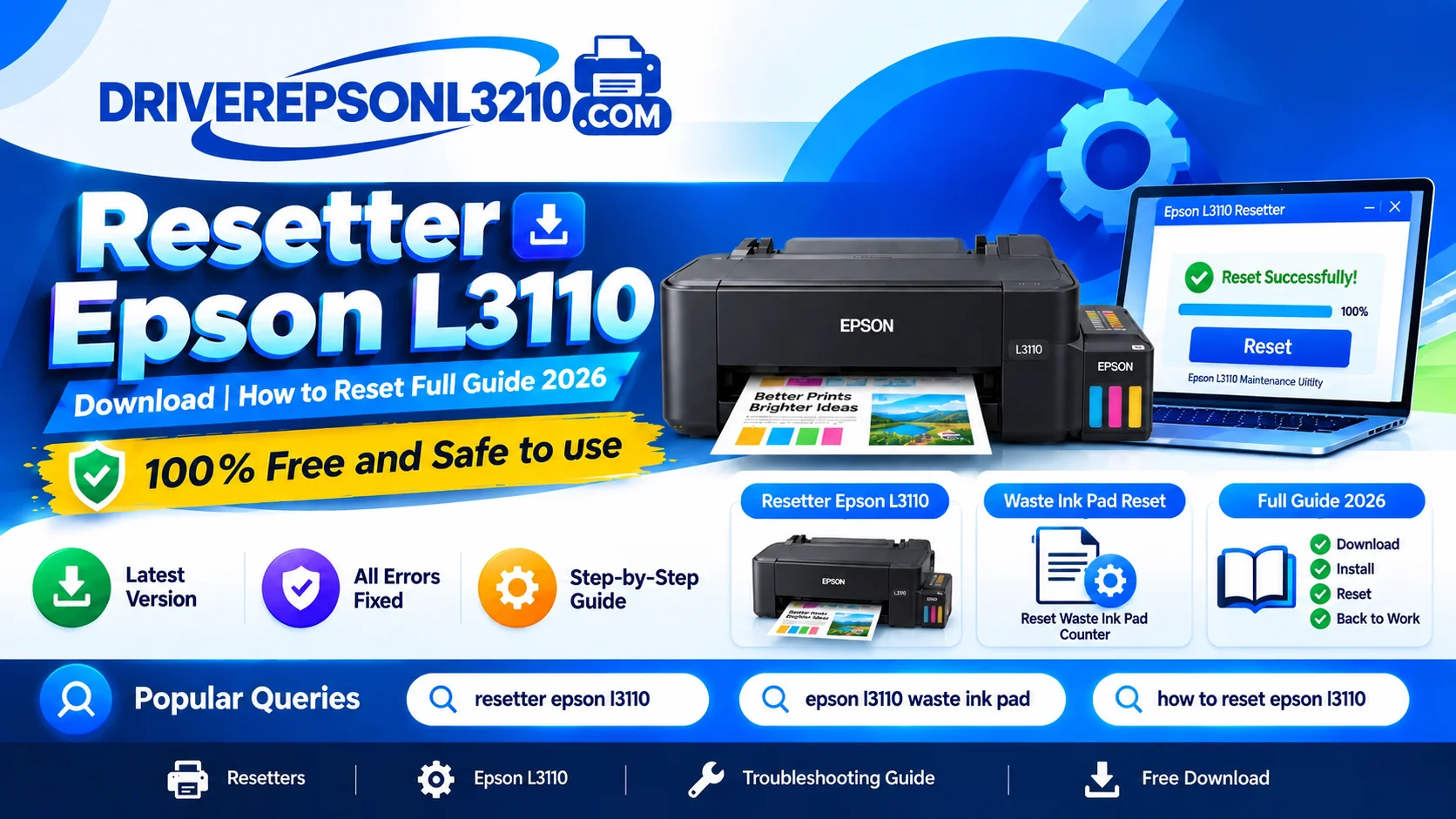 Resetter Epson l3110 Download How to Reset Full Guide 2026 featured image